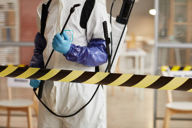Professional Biohazard technician working in Buda, TX